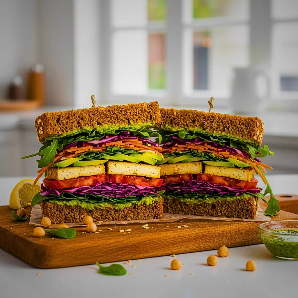 Sanduíche Natural Vegano